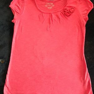 Cherokee girls pink shirt size large